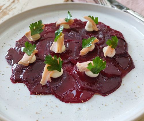 Rote Beete Carpaccio