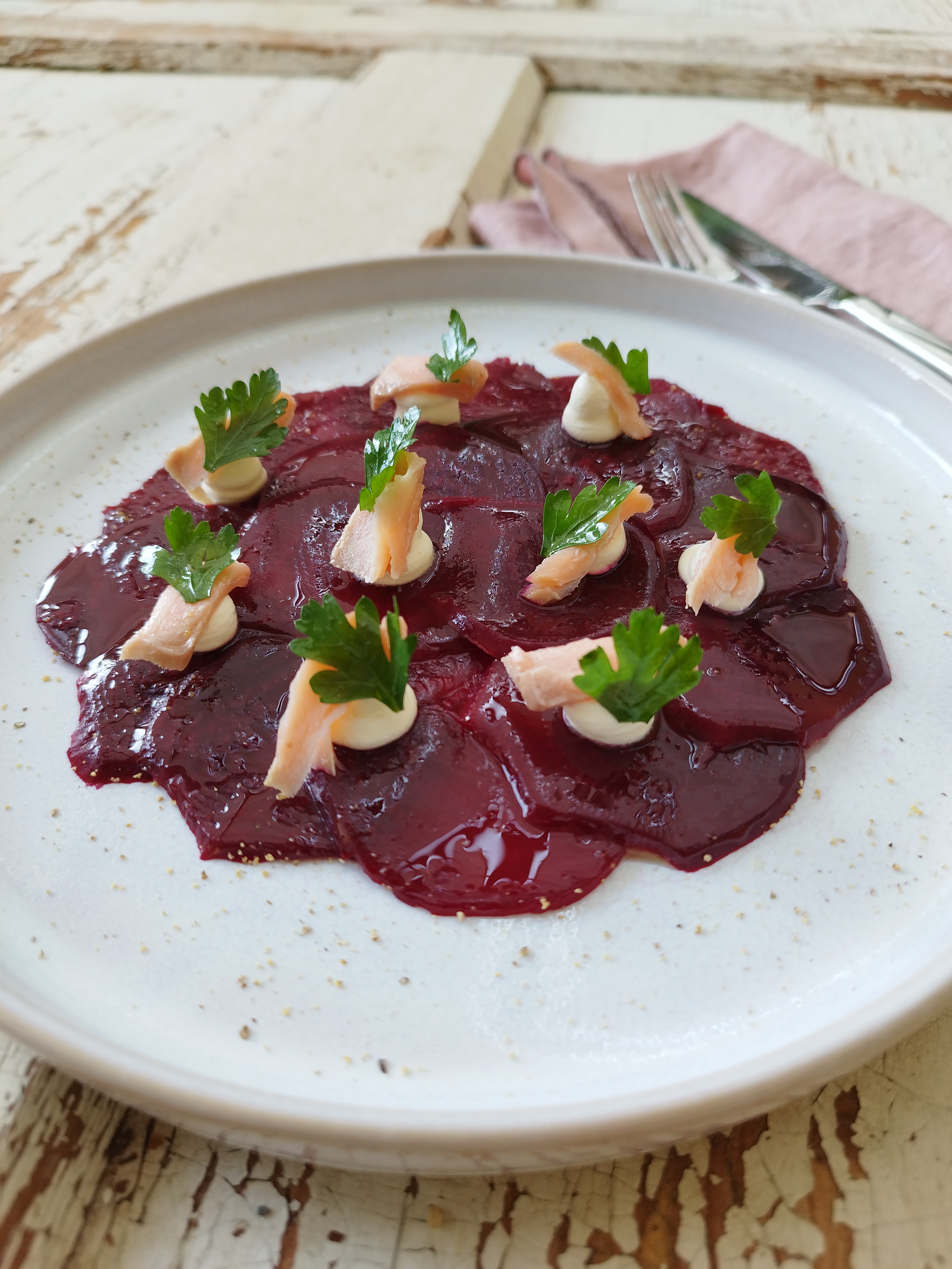 Rote Beete Carpaccio